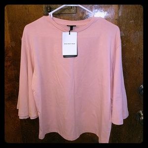 NEW Who What Wear Women's *Medium* bell sleeve top